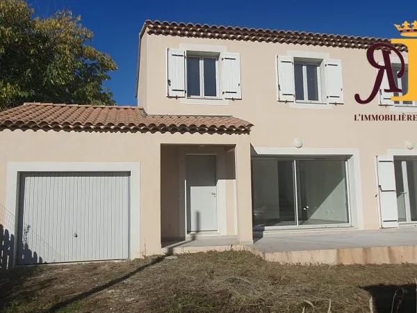 Bastide neuve prête à vivre, avec garage sur 500 m² de terrai