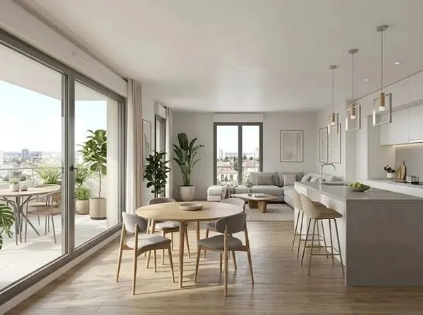 Appartement 3 pièces 65 m²