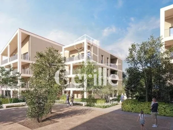 Appartement T3 au troisième étage avec grand balcon - La Roque d'Anthéron