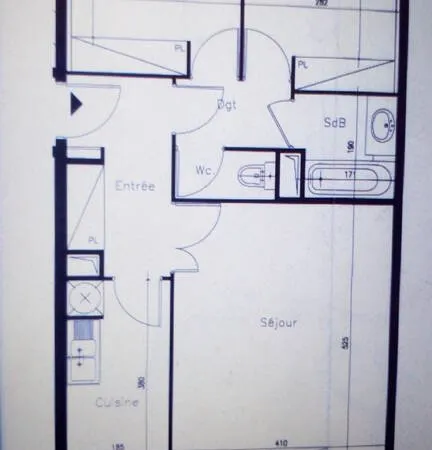 Appartement 3 pièces 63 m²