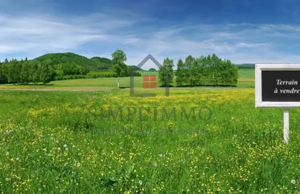 Terrain viabilisé de 717m²