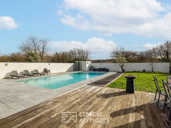 Maison avec piscine
