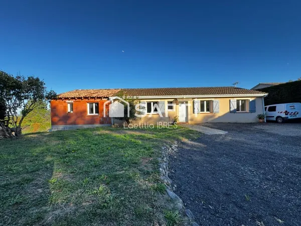 MaisonT7 familiale vue dégagée sur la campagne
