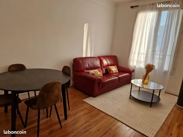 T2 meublé 38m2 rénové - Colombes centre - 5eme étage avec ascenseur