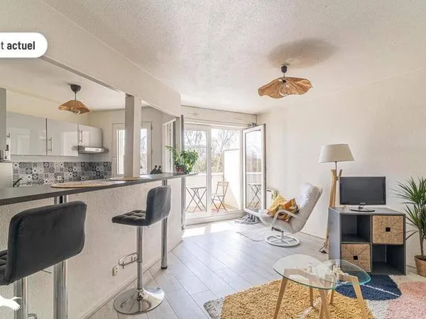 Appartement 2 pièces 49 m²