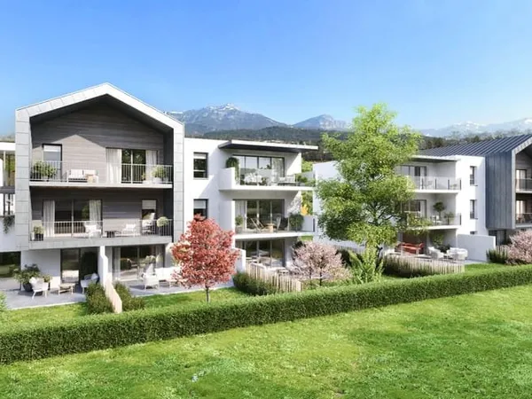 Chambéry Bissy, T3 Neuf 73.12m2 au calme avec terrasse de 1