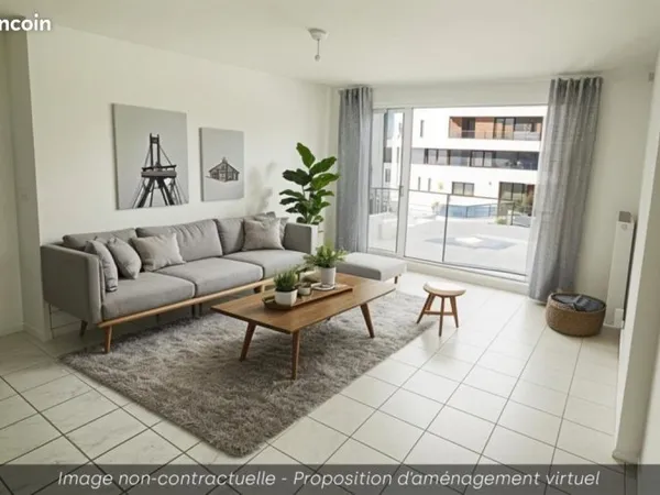 Appartement 3 pièces 60 m²