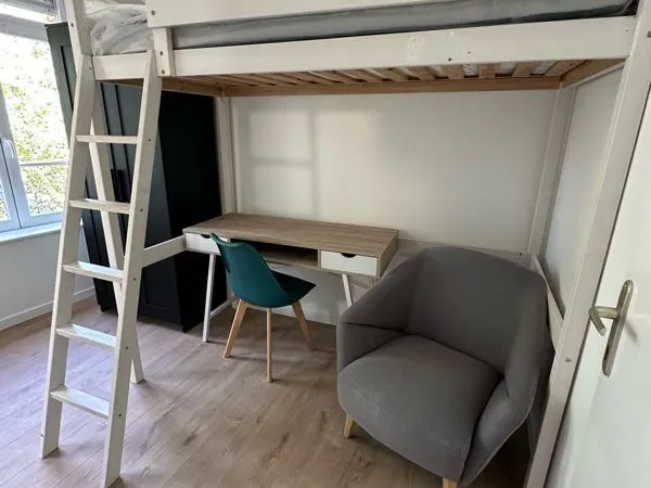 Studio meublé pour étudiant / Wazemmes