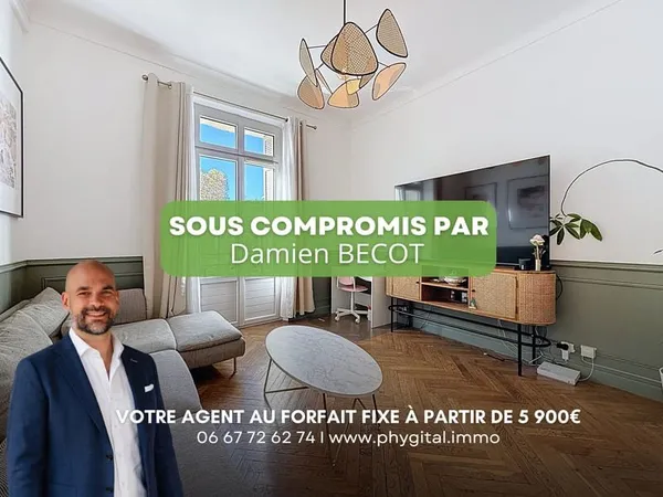 Appartement 3 pièces traversant avec cave Cannes (06400)