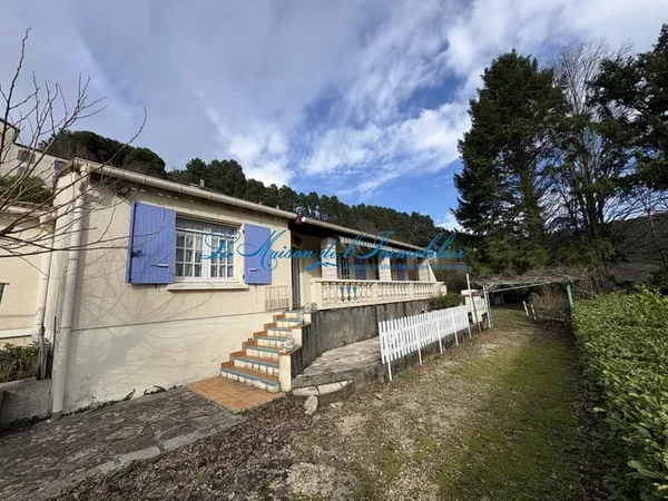 A 15 min de Chamborigaud et Génolhac maison plain pied de ty