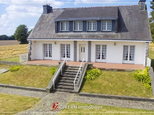 Grande Maison Familiale de 172m² à Lanvaudan - Cadre Campagne