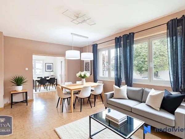Appartement 4 pièces 90 m²