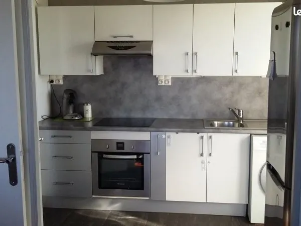Appartement meublé F3, 2 chambres et cave
