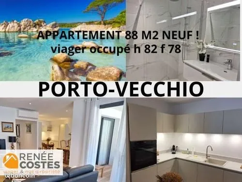 Appartement en Viager 3 pièces 88 m²