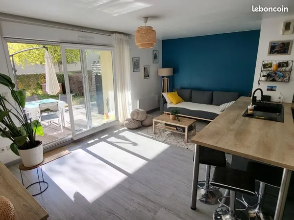 Jardin / Terrasse exposé SUD proche centre de Reims - T3 70m²