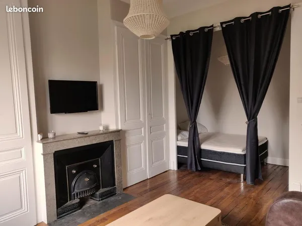 T1 bis de 45 m², entièrement meublé