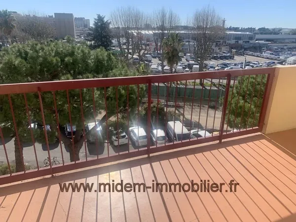 Nice Ouest Grand Arénas 3 pièces de 63 m2 + terrasse 9 m2 Su