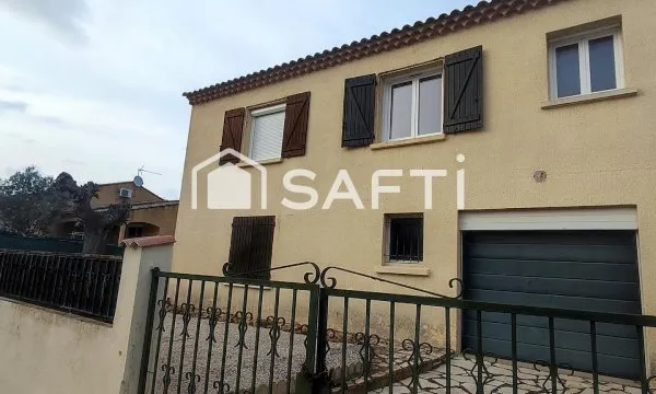 Quartier calme, Maison 3 faces, parcelle 340m2