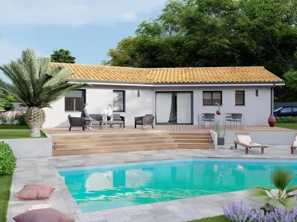 1 Salaunes terrain 800 m²
