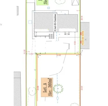 TERRAIN CONSTRUCTIBLE DE 360 M2 - DEJA VIABILISE