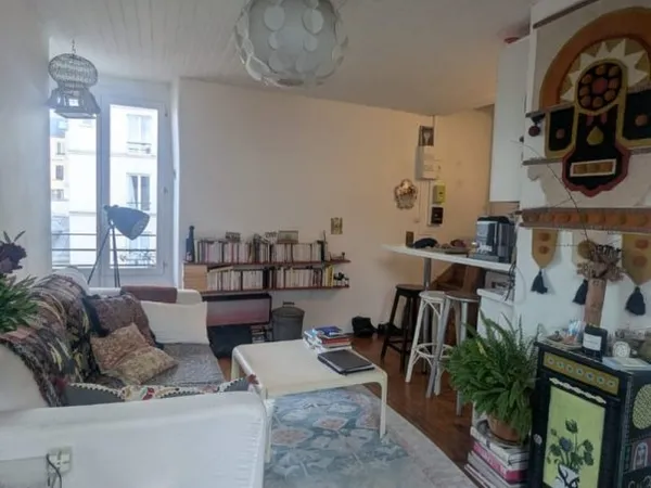 Appartement Paris 3 pièce(s) 33.75 m2