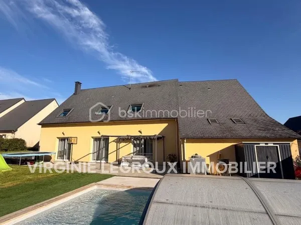 En Exclusivité, Maison 166m2 5 chambres + Piscine