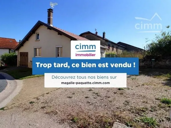 Maison de plain-pied 3 pièces 63 m²