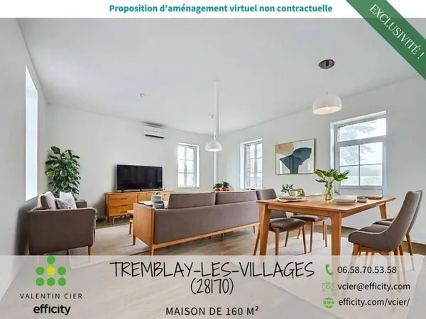 Maison 6 pièces 160 m²
