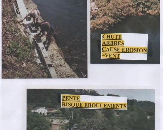Maison bord direct rivière et canal non inondable