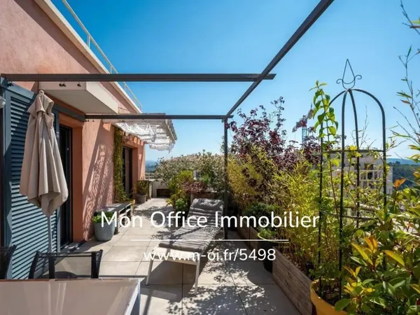 Référence : 5498-MAC - Appartement 3/4 pièces avec double terrasses à la Duranne