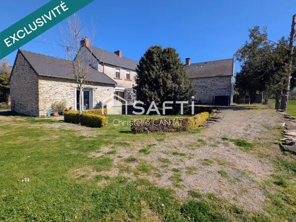 Maison de bourg,199m², 2 chambres parentales