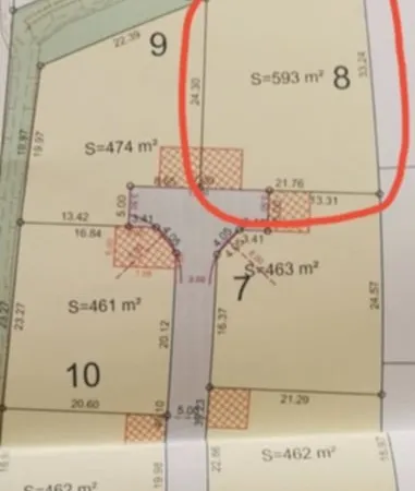Vends terrain 593m² Parentis-en-Born dans les Landes viabilisé et libre de tout constructeur
