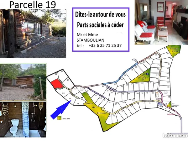 Chalet dans camp de vacances