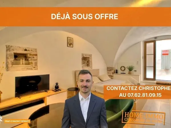 Appartement 1 pièce 23 m²