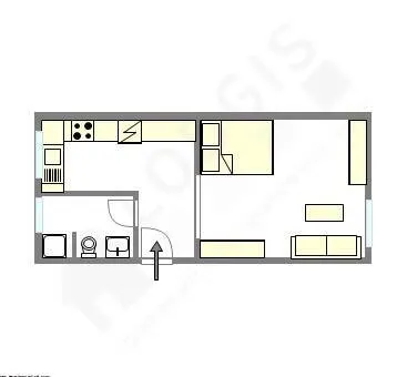 Appartement 1 pièce 28 m²