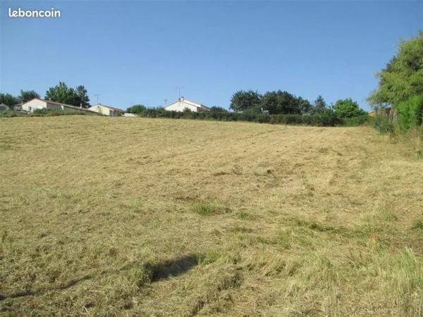 Terrain 2 000 m² La Meilleraie Tillay