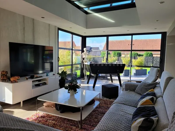 Maison contemporaine de 123m2 idéalement située à Eecke
