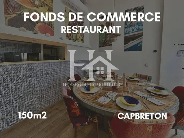 Fonds de commerce 150 m²