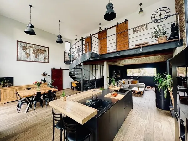 Saint-Maurice de Lignon:Villa contemporaine de 157 m2 habitables, 3 chambres sur terrain paysager de