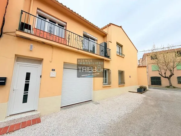 ELNE MAISON AVEC TERRASSE, GARAGE ET FORT POTENTIEL D'AMÉN