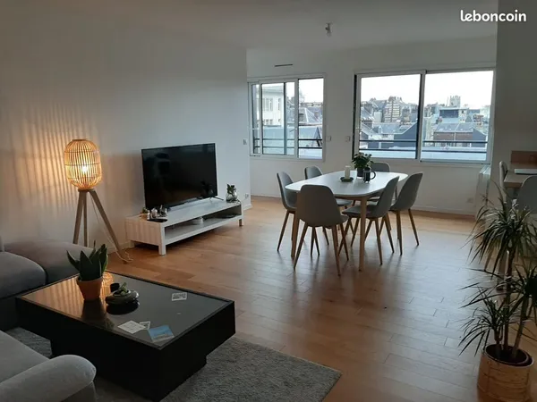 Coloc - F5 meublé de 108m² Vieux Marché - 5min de la Gare