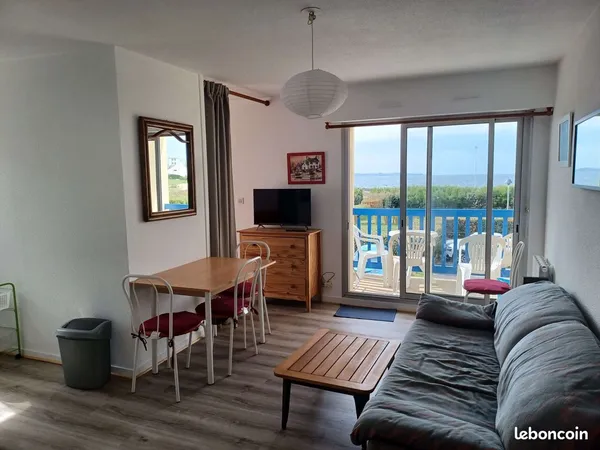T2 meublé avec très belle vue mer