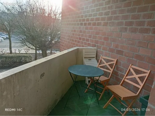 Appartement t2 Hôtel de Ville Villeneuve d'Ascq