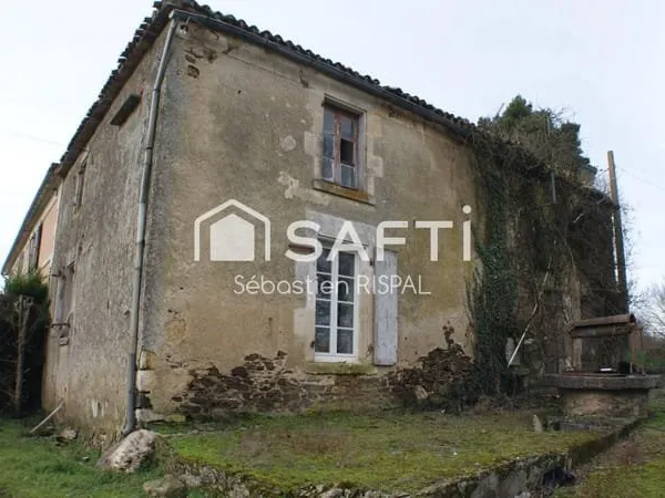Maison à rénover en campagne