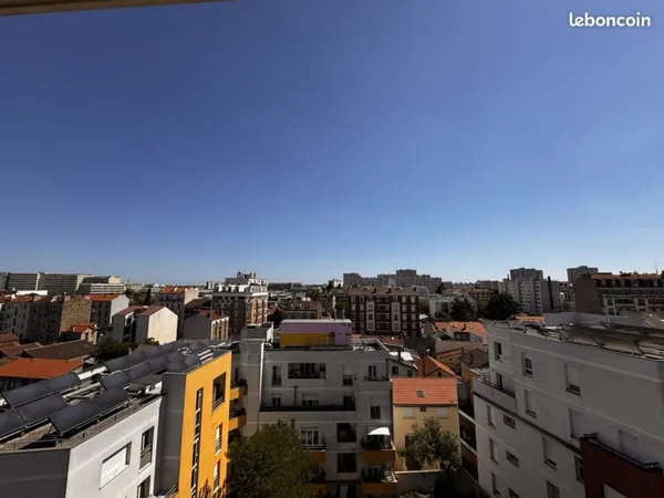 Appartement 3 pièces 59 m² clair et lumineux - Vue dégagée - Résidence récente