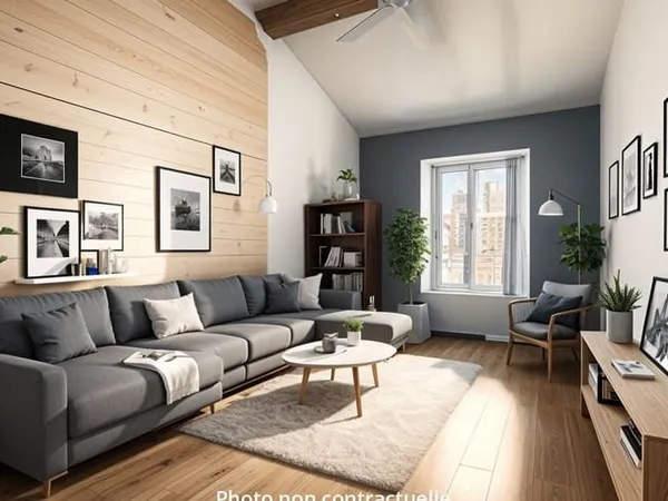Appartement 2 pièces 47 m²