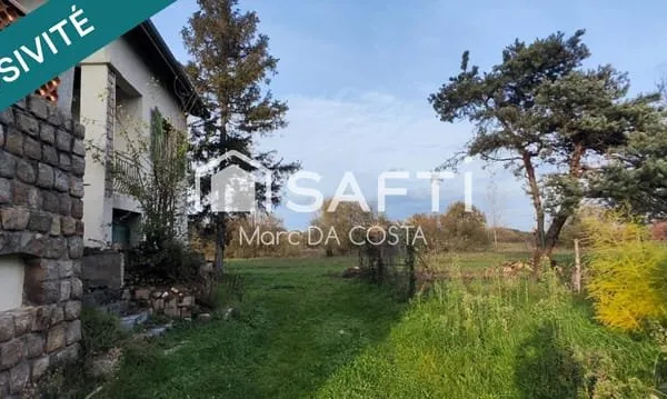 MAISON 180M2.3 CHAMBRES.SOUS SOL COMPLET.TERRAIN 5000 M2