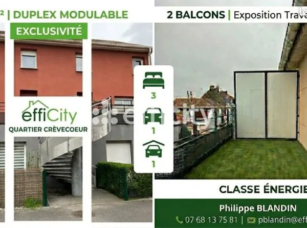 Appartement 4 pièces 85 m²
