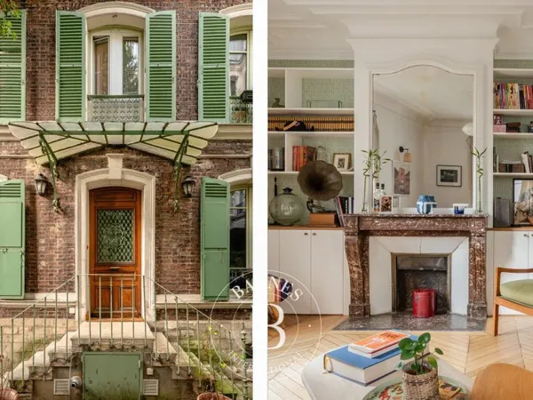 EXCLUSIVITE - PARIS 18 - ABBESSES - MAISON - 4 CHAMBRES - JARDIN - CALME - BELLES PRESTATIONS