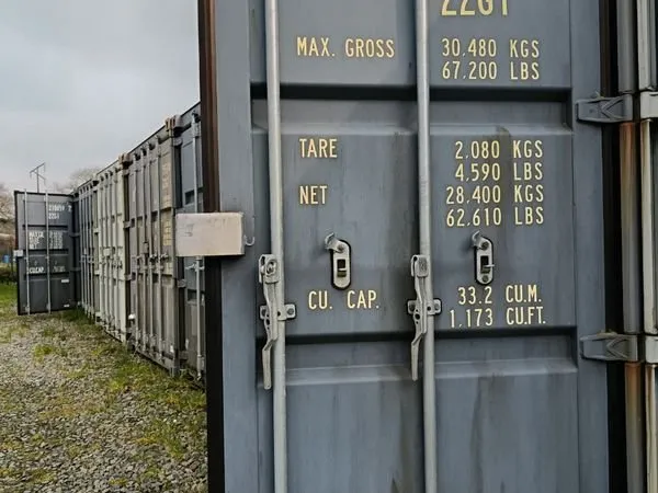 📦 Loue Container de Stockage Sécurisé 20 Pieds (33m³)